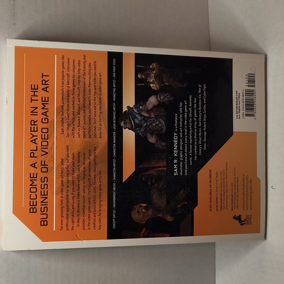 99 How to Become a Video Game Artist by Kennedy, Sam R. soft cover book - Picture 2 of 4